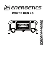 Preview for 1 page of Energetics POWER RUN 4.0 Manual