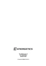 Preview for 42 page of Energetics POWER RUN 4.0 Manual