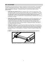 Предварительный просмотр 6 страницы Energetics POWER RUN 4.8 Manual