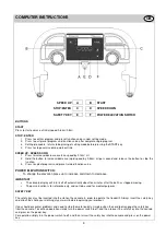 Preview for 4 page of Energetics POWER RUN 5.0 Owner'S Manual