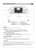 Preview for 10 page of Energetics POWER RUN 5.0 Owner'S Manual