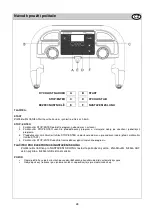 Preview for 28 page of Energetics POWER RUN 5.0 Owner'S Manual