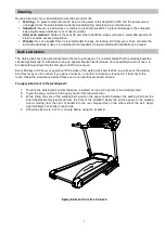 Preview for 7 page of Energetics POWER RUN 9.0HRC Owner'S Manual