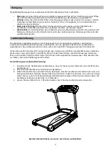 Preview for 17 page of Energetics POWER RUN 9.0HRC Owner'S Manual