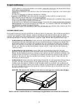 Preview for 18 page of Energetics POWER RUN 9.0HRC Owner'S Manual