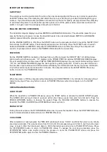 Preview for 4 page of Energetics POWER RUN 9.9 HRC Manual