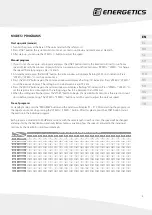 Preview for 5 page of Energetics PR 1.8 Computer Manual