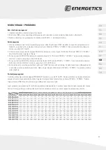 Preview for 29 page of Energetics PR 1.8 Computer Manual