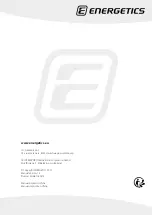 Preview for 40 page of Energetics PR 1.8 Computer Manual