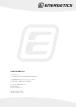 Preview for 36 page of Energetics PR 5400p Assembly Manual