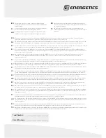 Preview for 3 page of Energetics XT 520p Assembly Manual