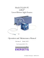 Preview for 1 page of Energetiq EQ-99-FC Operation And Maintenance Manual