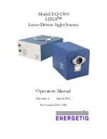 Energetiq LDLS EQ-1500 Operation Manual предпросмотр