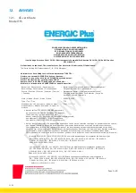 Предварительный просмотр 30 страницы Energic Plus LF5 Operating Manual For Customer