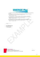 Предварительный просмотр 31 страницы Energic Plus LF5 Operating Manual For Customer