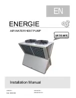 Energie Aquapura X30 Installation Manual предпросмотр