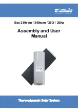 Предварительный просмотр 1 страницы Energie Eco 200p Assembly And User'S Manual