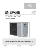 Energie INVERTER 4/12 Installation And Instruction Manual предпросмотр