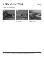 Предварительный просмотр 2 страницы Energie MINIMUS SURFACE Installation Instructions