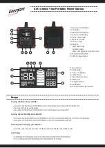 Предварительный просмотр 3 страницы Energizer 152701 User Manual