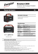 Предварительный просмотр 11 страницы Energizer 152701 User Manual