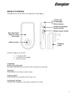 Предварительный просмотр 2 страницы Energizer 338607 User Manual