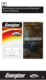 Предварительный просмотр 4 страницы Energizer CONNECT EOX3-1001 Quick Start Manual