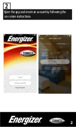 Предварительный просмотр 4 страницы Energizer EIS3-1001-WHT Quick Start Manual