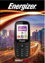 Energizer Energy E2415 Manual предпросмотр