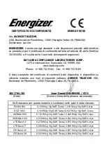 Предварительный просмотр 170 страницы Energizer Energy S550 Quick Start Manual