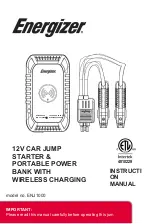 Energizer ENJ1000 Instruction Manual preview