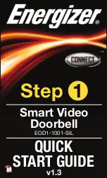 Energizer EOD1-1001-SIL Quick Start Manual предпросмотр