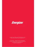 Предварительный просмотр 2 страницы Energizer EZG1300 User Manual