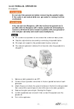 Preview for 31 page of Energizer eZV 4500W i-Series User Manual