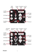 Предварительный просмотр 12 страницы Energizer EZV2000 User Manual