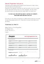 Предварительный просмотр 39 страницы Energizer EZV2000 User Manual