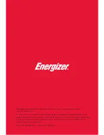 Preview for 2 page of Energizer eZV3200 User Manual