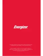 Preview for 2 page of Energizer eZV3200P User Manual