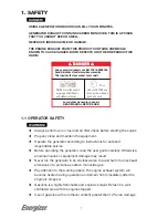 Preview for 8 page of Energizer eZV3200P User Manual