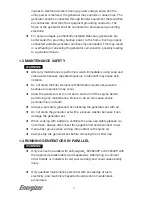 Preview for 10 page of Energizer eZV3200P User Manual