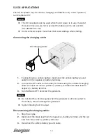 Preview for 26 page of Energizer eZV3200P User Manual