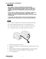 Preview for 28 page of Energizer eZV3200P User Manual