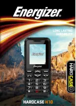 Energizer Hardcase H10 Quick Start Manual предпросмотр