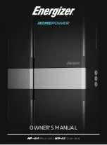 Предварительный просмотр 1 страницы Energizer Homepower HP-6M Series Owner'S Manual