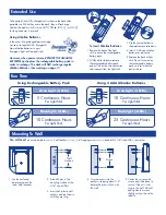 Предварительный просмотр 2 страницы Energizer Light on Demand Twin Light Center User Manual