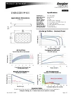 Energizer PP425 Product Data Sheet preview