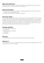 Preview for 11 page of Energizer PPS240W01 User Manual