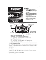 Energizer Slim Line Series Instructions предпросмотр