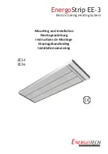 Preview for 1 page of Energotech EnergoStrip EE-3 Series Mounting And Installation