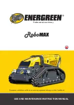 ENERGREEN RoboMAX Use And Maintenance Instruction Manual предпросмотр